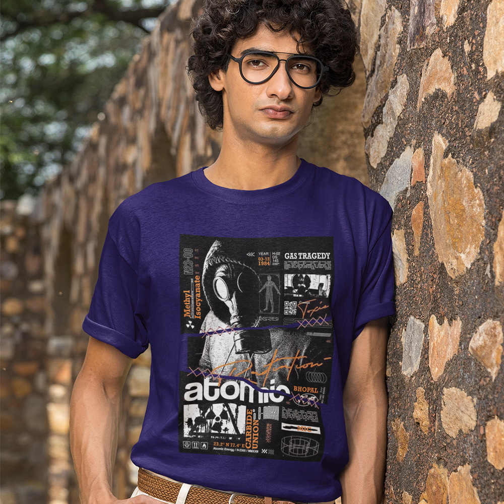 BHOPAL (Unisex TShirt 180GSM Biowash Cotton)
