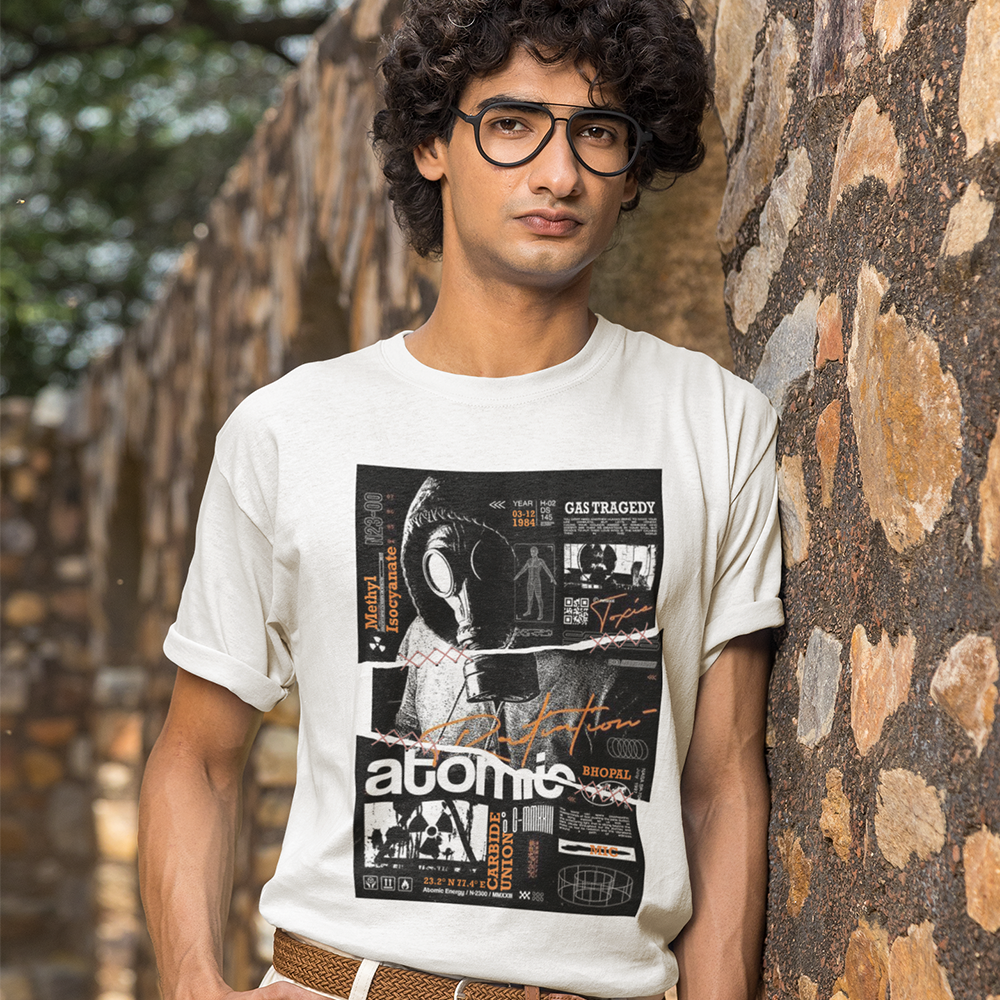 BHOPAL (Unisex TShirt 180GSM Biowash Cotton)