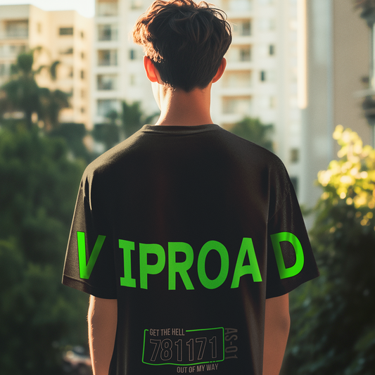 VIP ROAD  (Unisex OVERSIZED TShirt 250GSM TOP QUALITY Cotton)