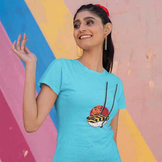 SUSHI চুচি  (Unisex TShirt 180GSM Biowash Cotton)